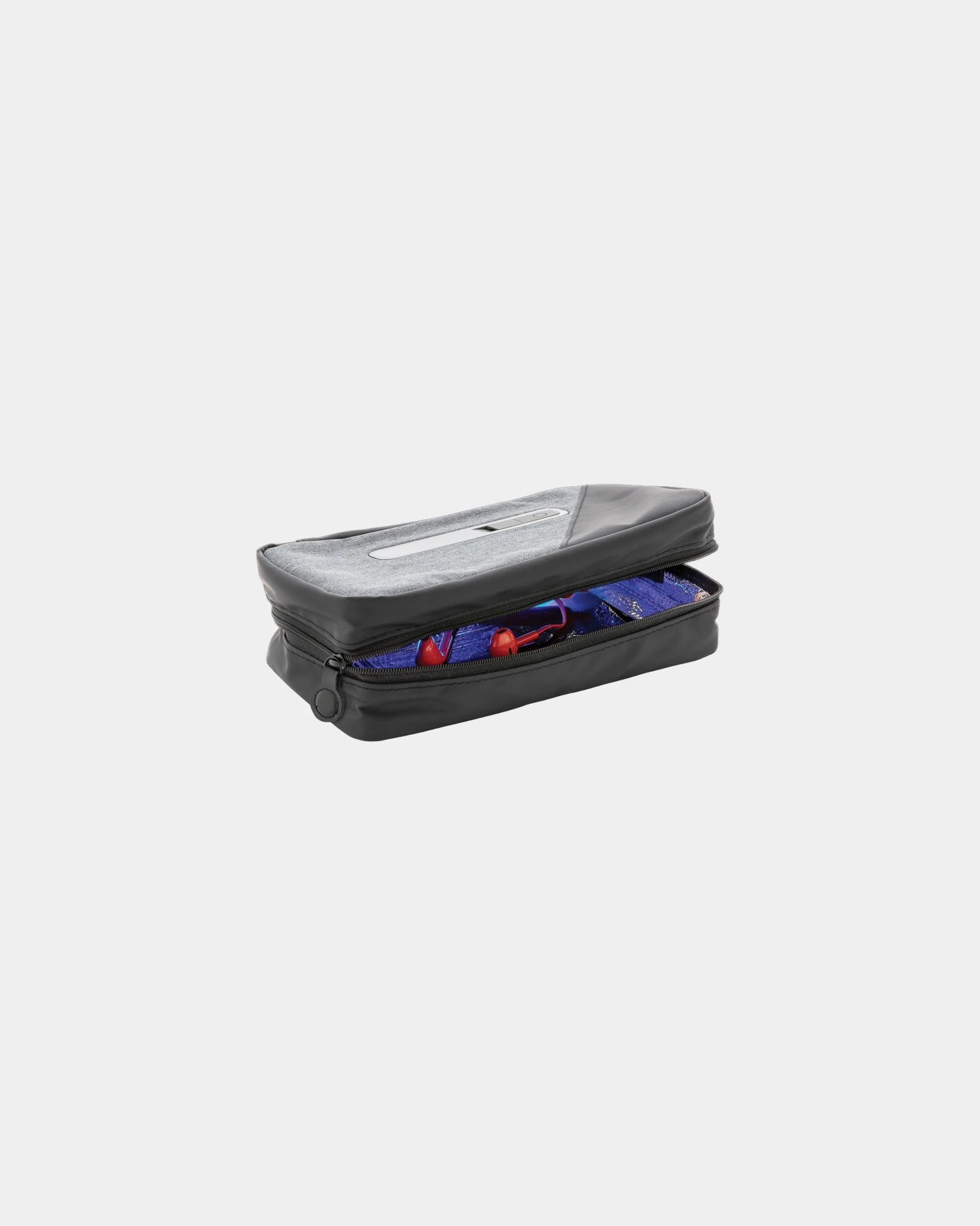 Personalisierbare UV-C Desinfektionspouch grau zum Personalisieren - 1
