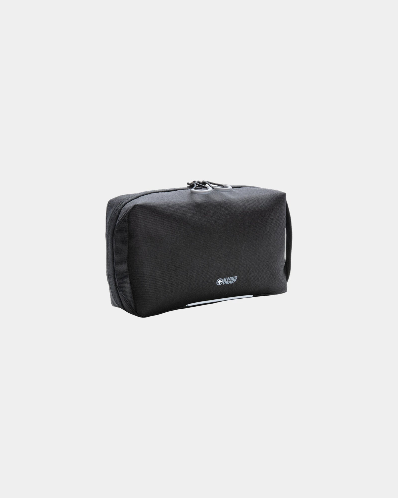 Technische Pochette rPET Swiss Peak zum Personalisieren - Schwarz