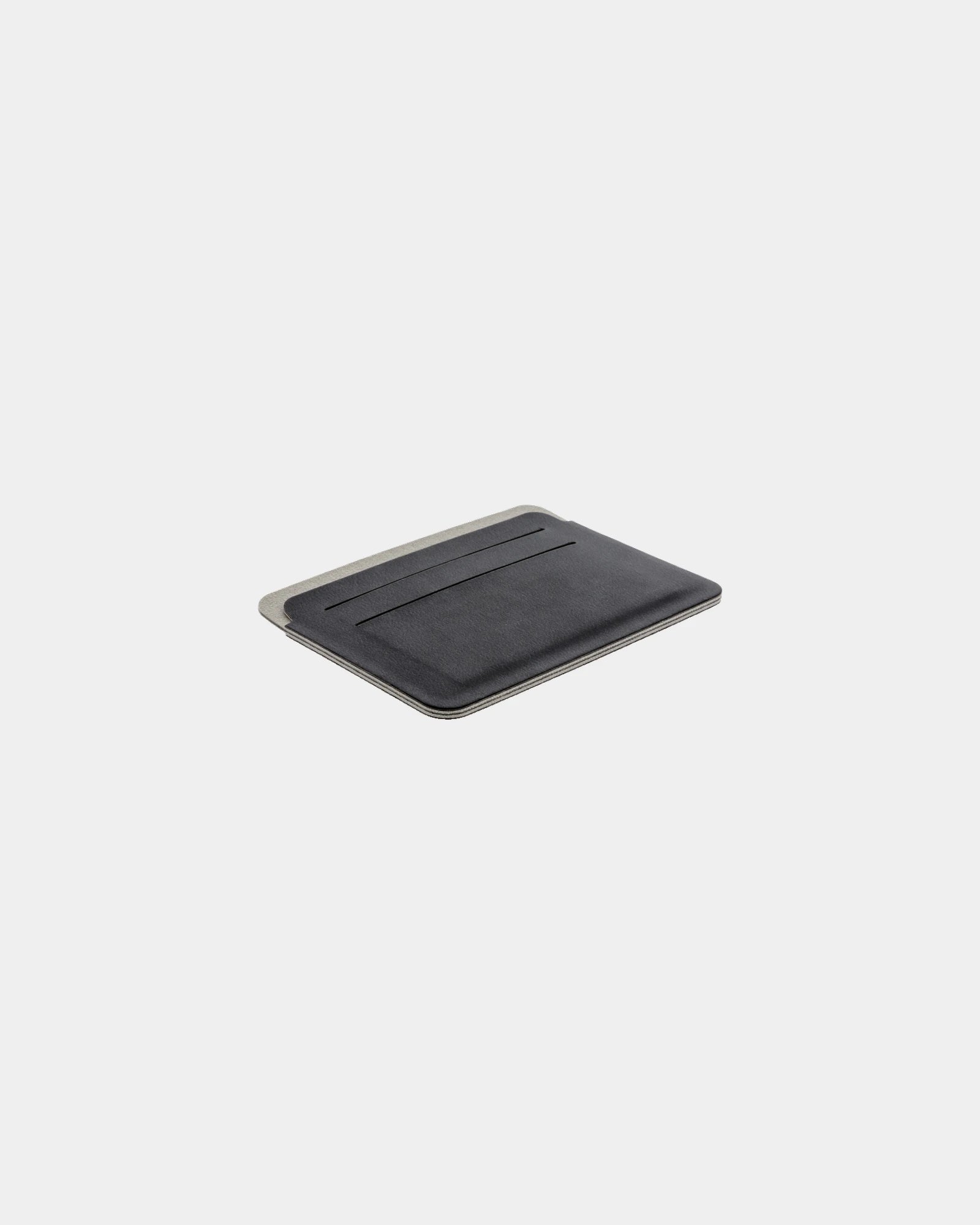 Kartenetui PU RFID-blockierend zum Personalisieren - Schwarz
