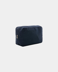 Kosmetiktasche recycelt 285 g/m² zum Personalisieren - Marineblau