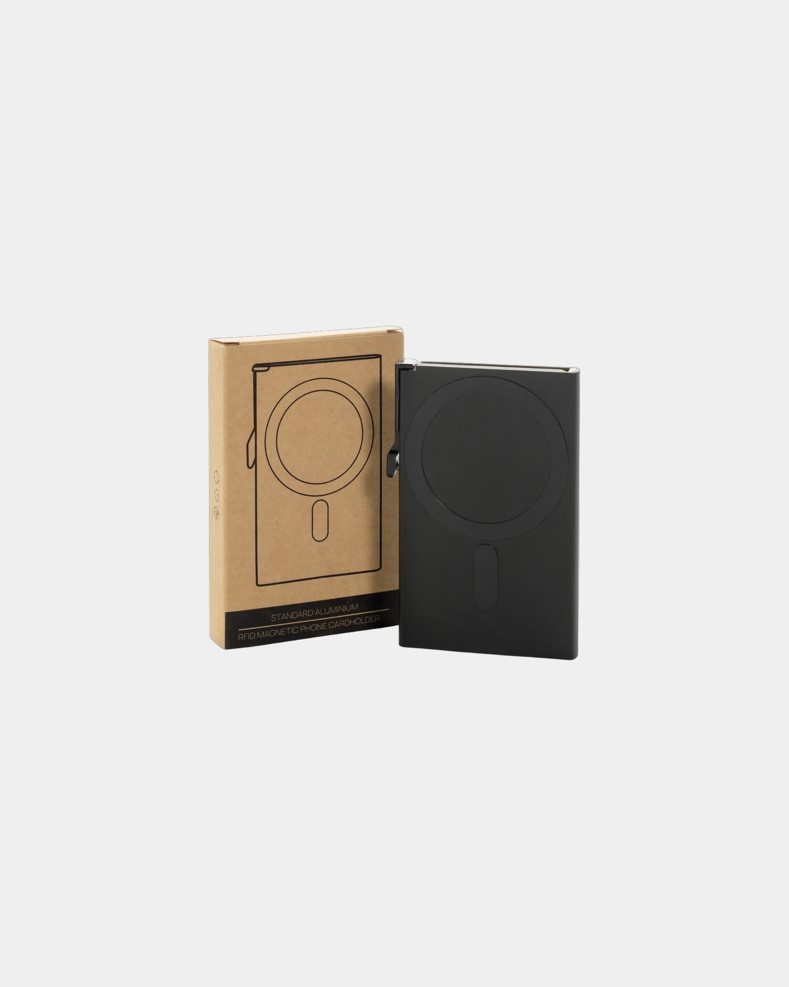 Kartenetui Aluminium Magnetisch zum Personalisieren - 2