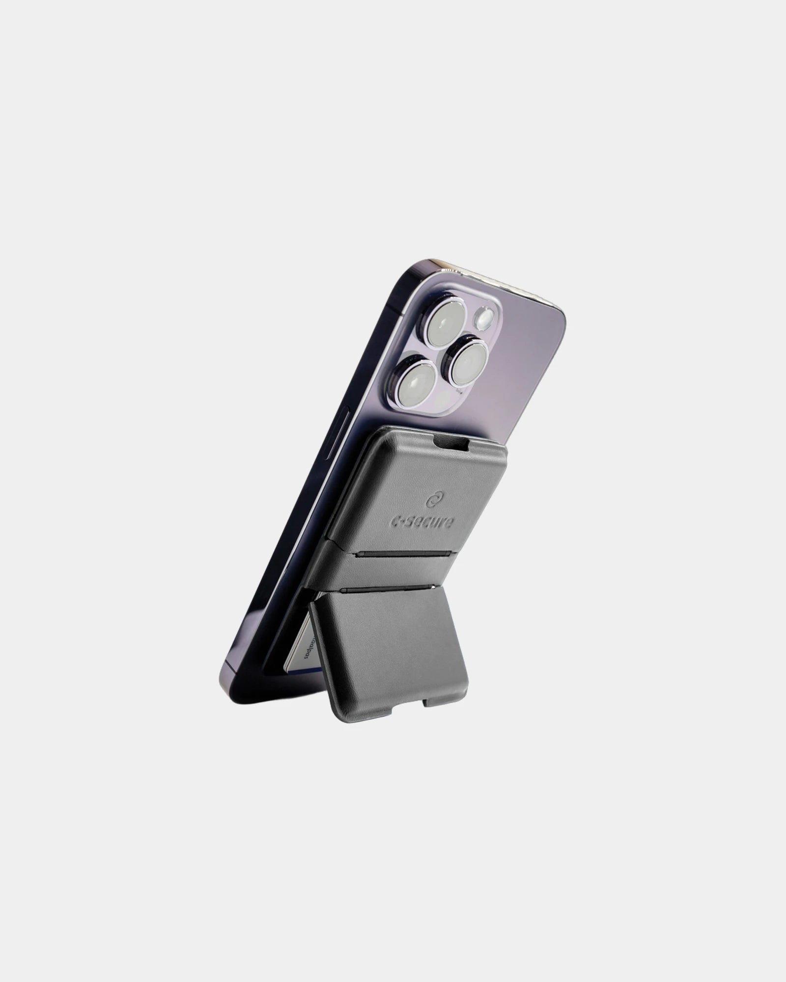 Kartenetui PU schwarz C-Secure zum Personalisieren - 1