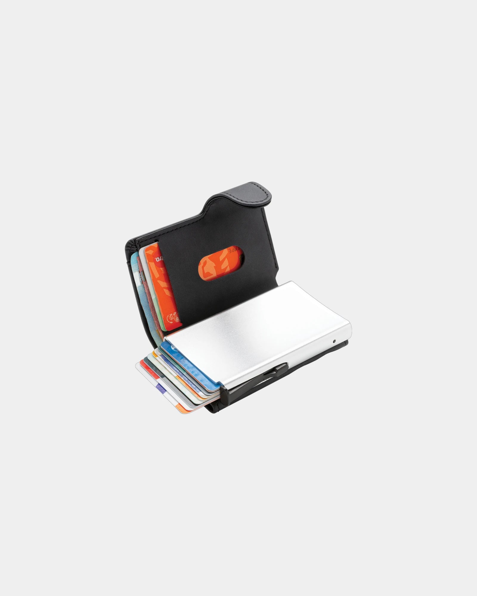 Kartenetui Aluminium PU RFID Schutz zum Personalisieren - 1