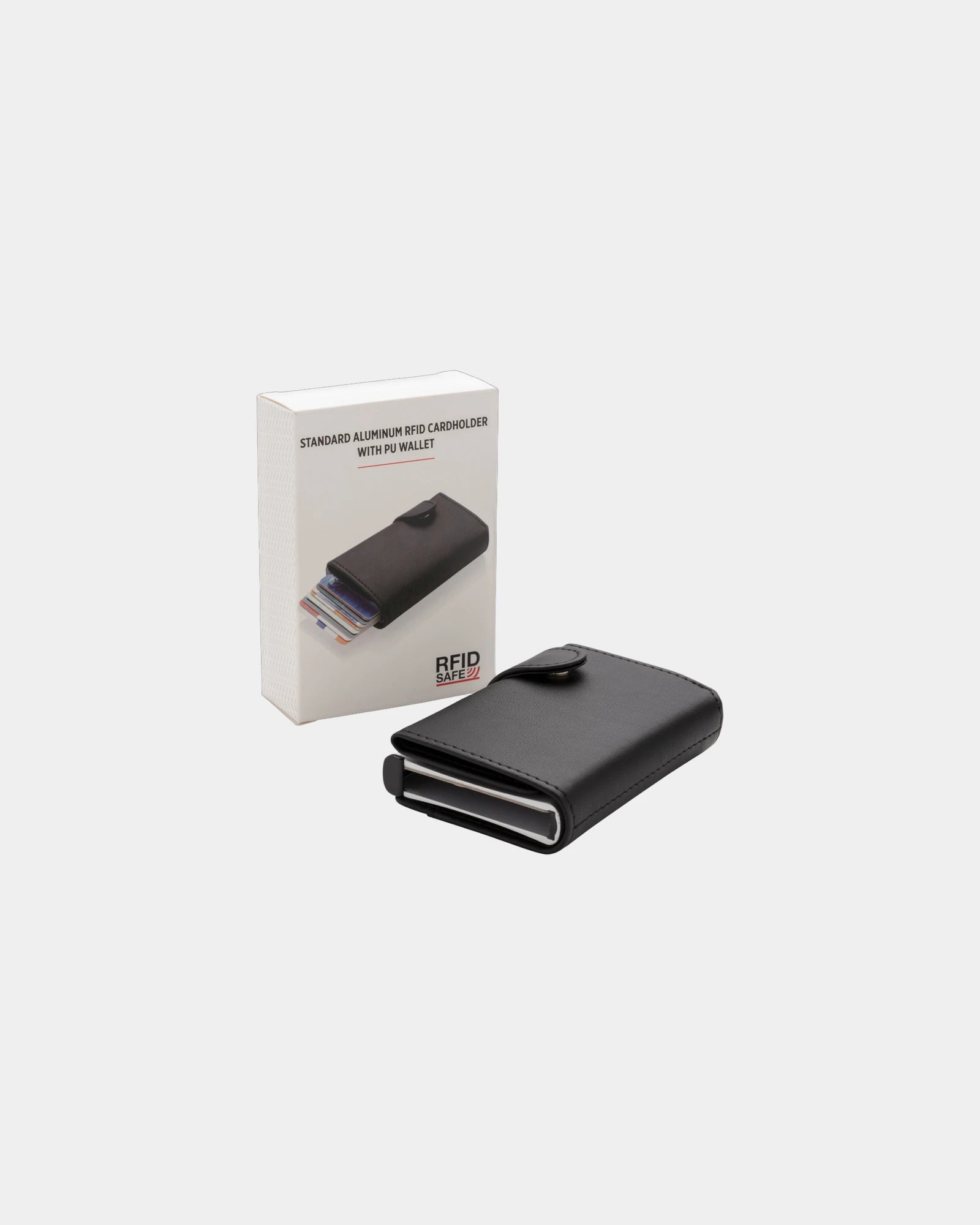 Kartenetui Aluminium PU RFID Schutz zum Personalisieren - 6