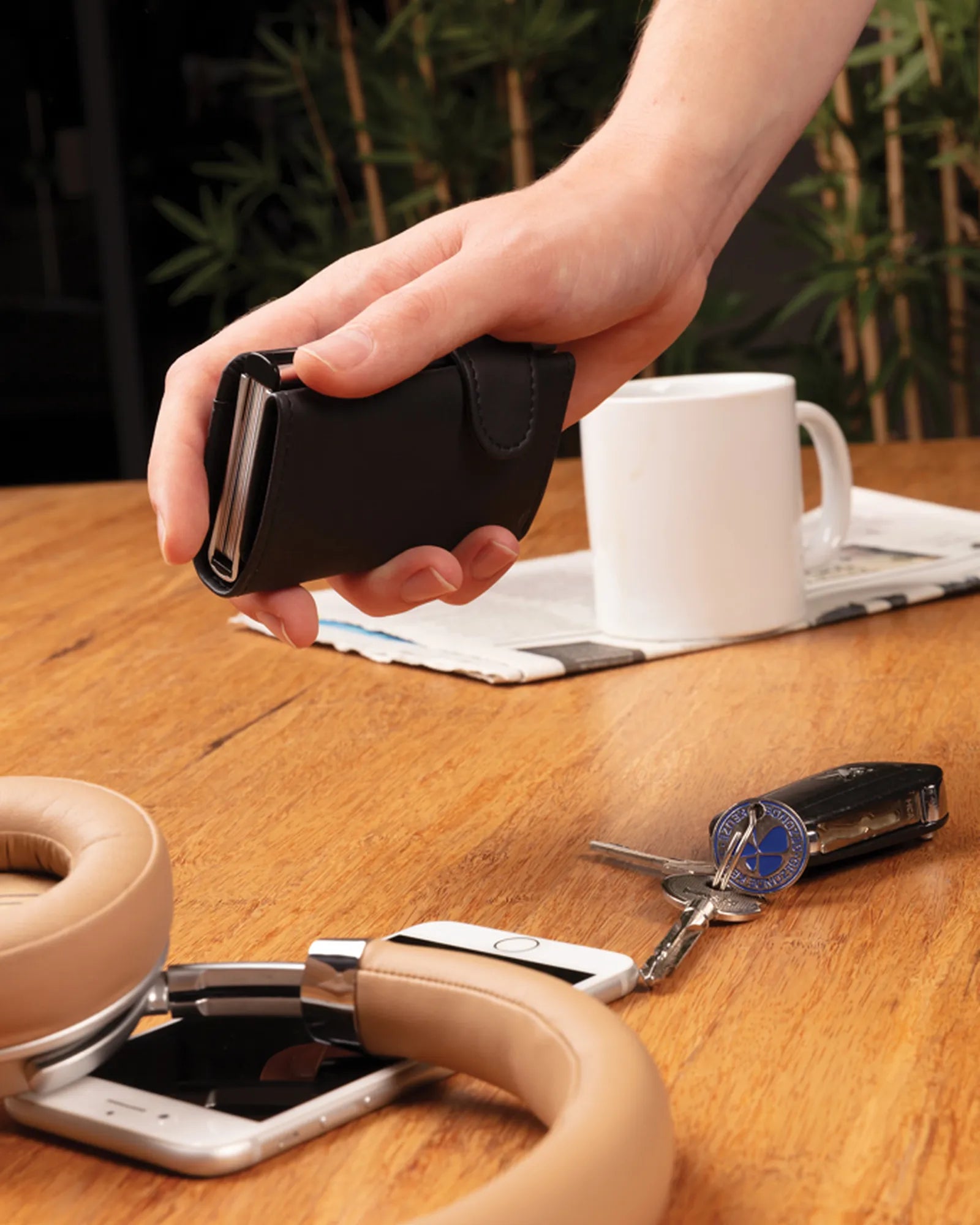 Kartenetui Aluminium PU RFID Schutz zum Personalisieren - 8