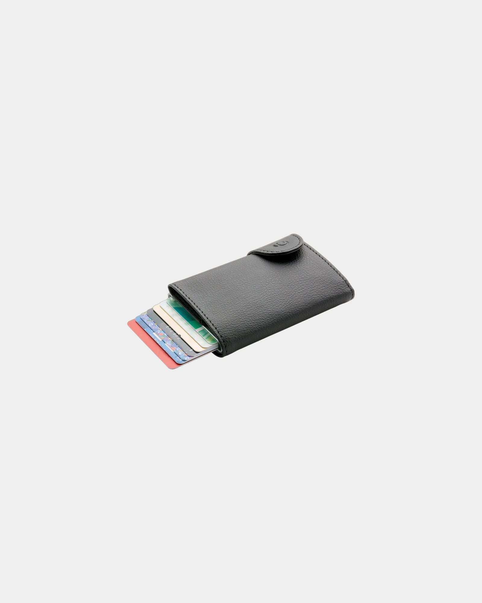 Kartenetui Aluminium C-Secure zum Personalisieren - Schwarz