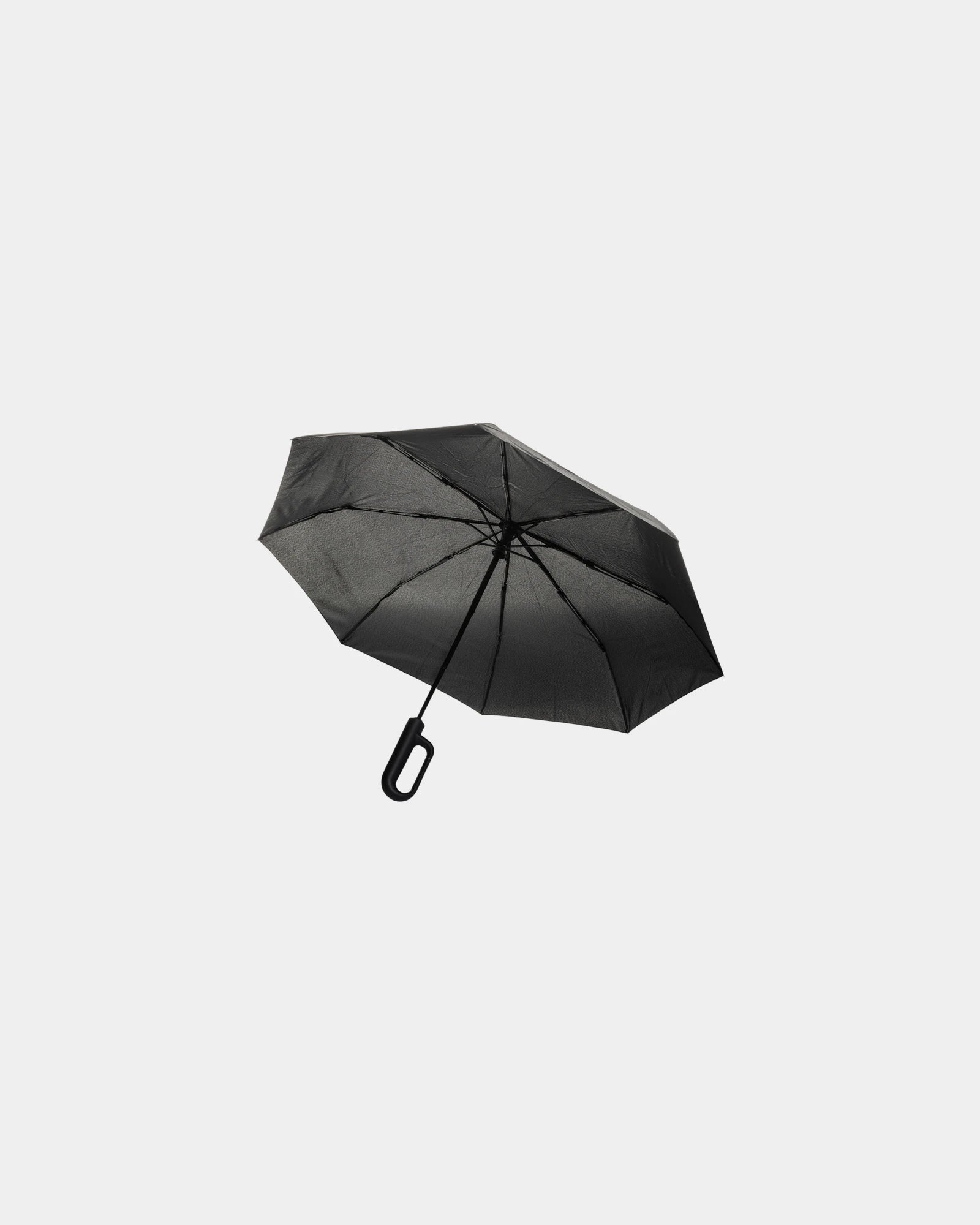 Parapluie 21'' rPET mit Karabiner Yara zum Personalisieren - Schwarz