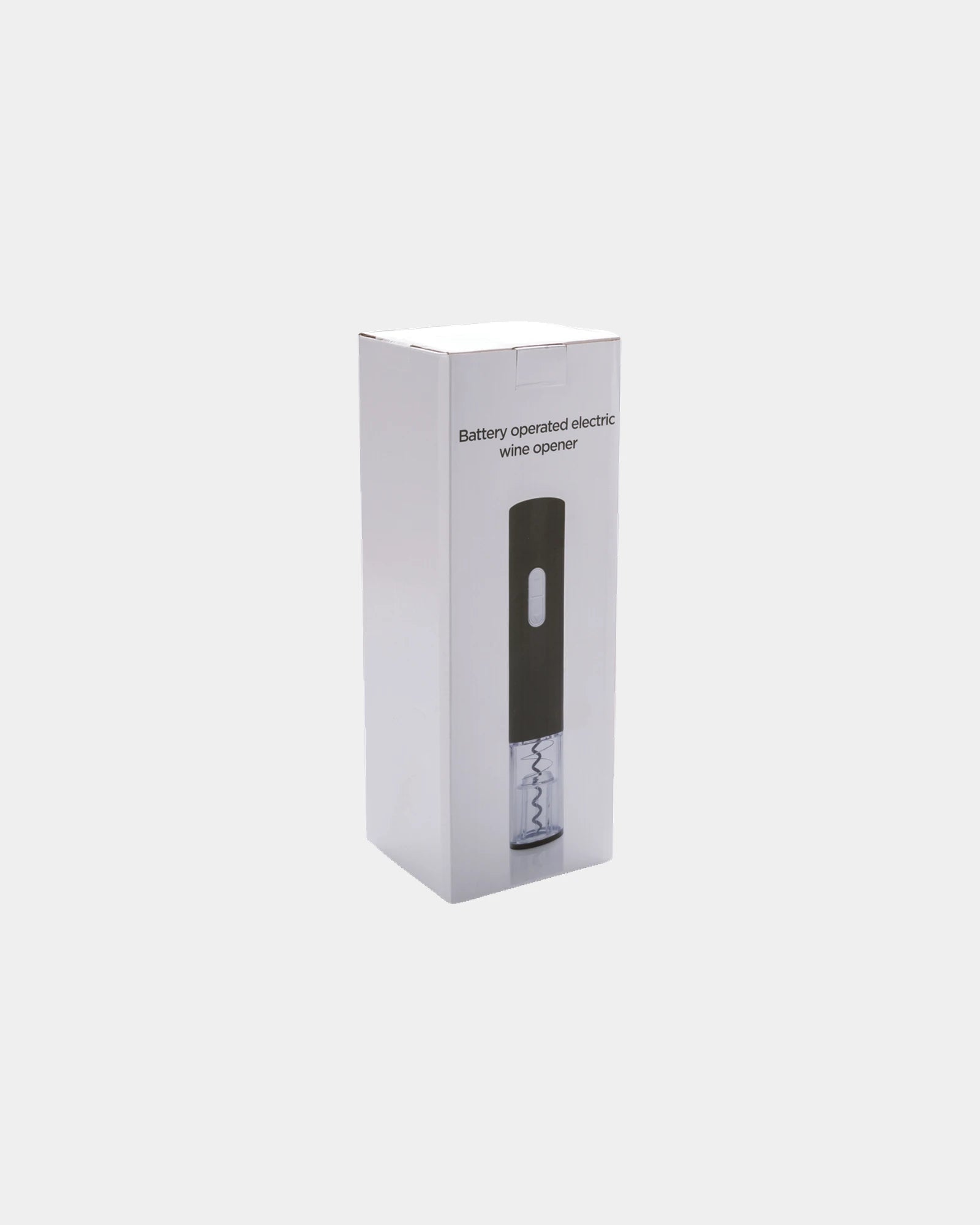 Elektrischer Korkenzieher mit Batterien zum Personalisieren