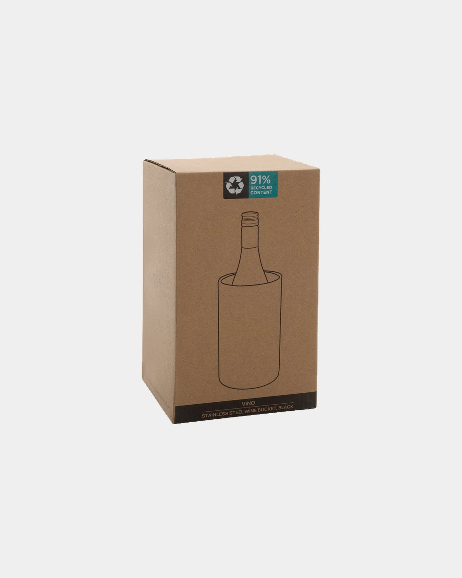 Weinsektor Edelstahl recycelt RCS Vino zum Personalisieren