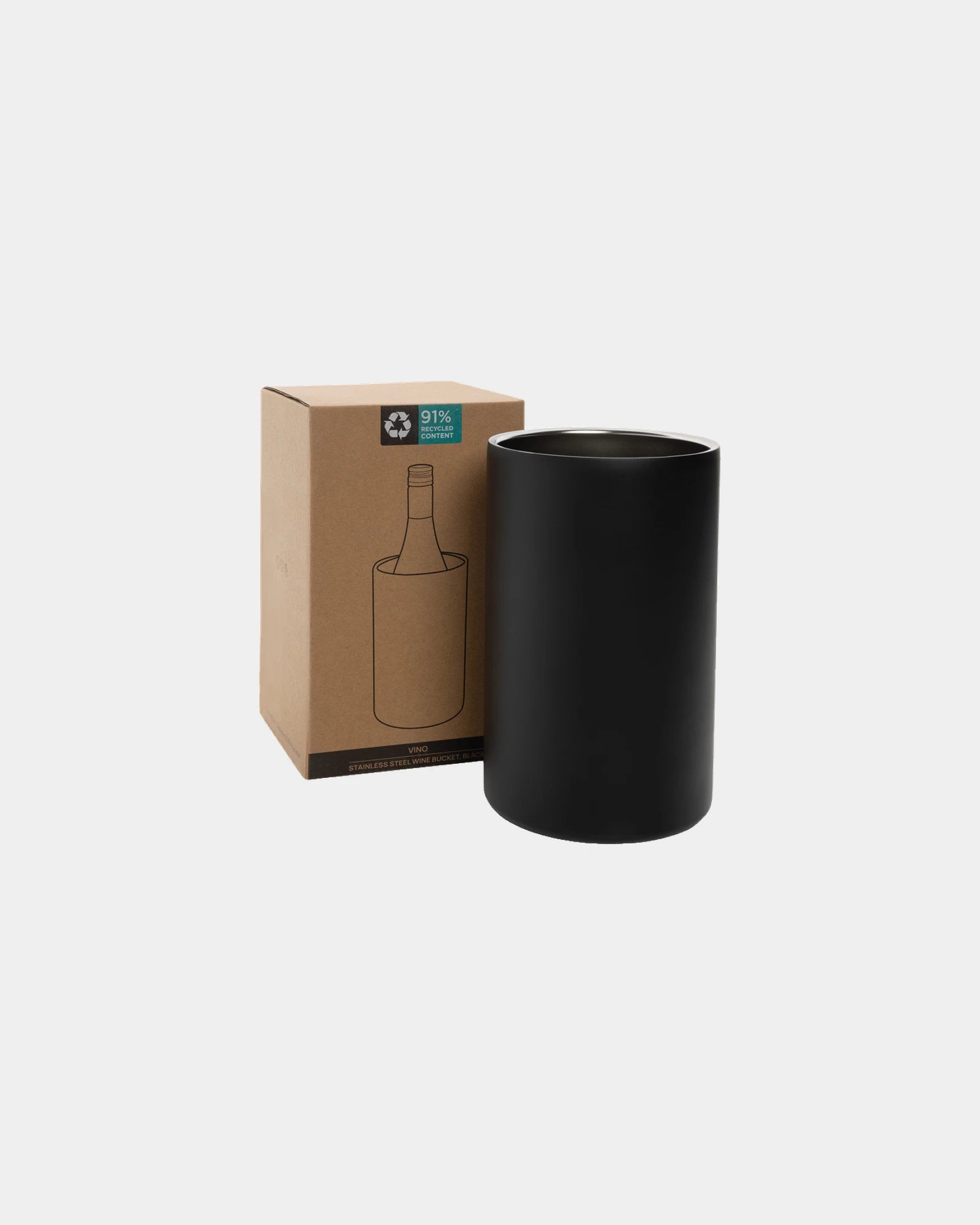 Weinsektor Edelstahl recycelt RCS Vino zum Personalisieren