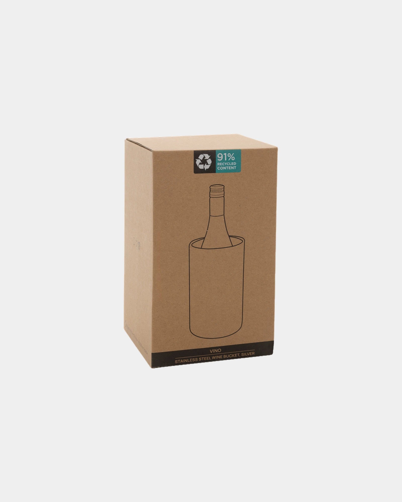 Weinsektor Edelstahl recycelt RCS Vino zum Personalisieren
