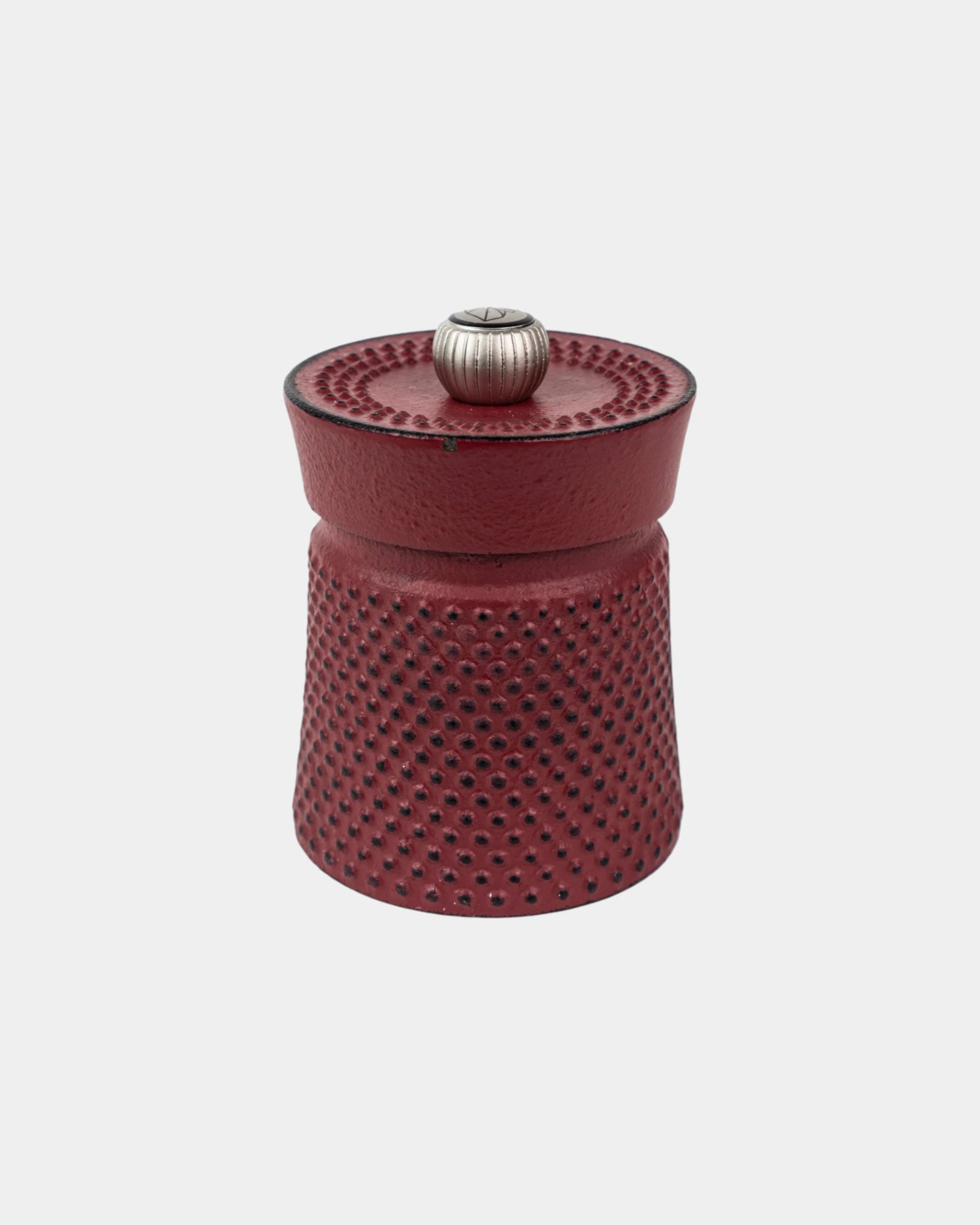 Pfeffermühle Peugeot Bali Gusseisen 8 cm zum Personalisieren - Rot Matt