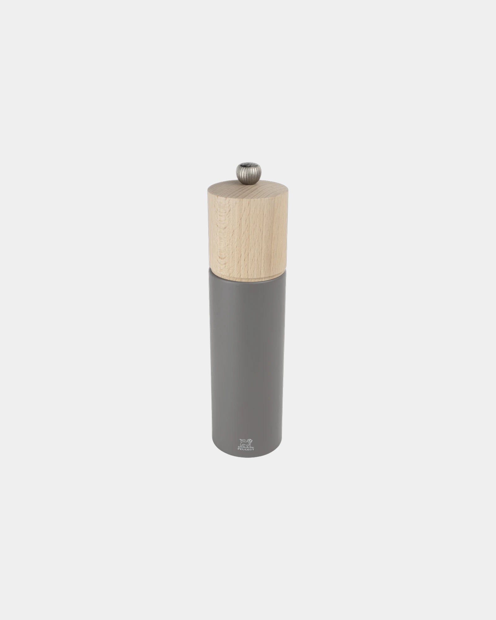 Pfeffermühle Buche Peugeot 21 cm zum Personalisieren - Gesteinsgrau
