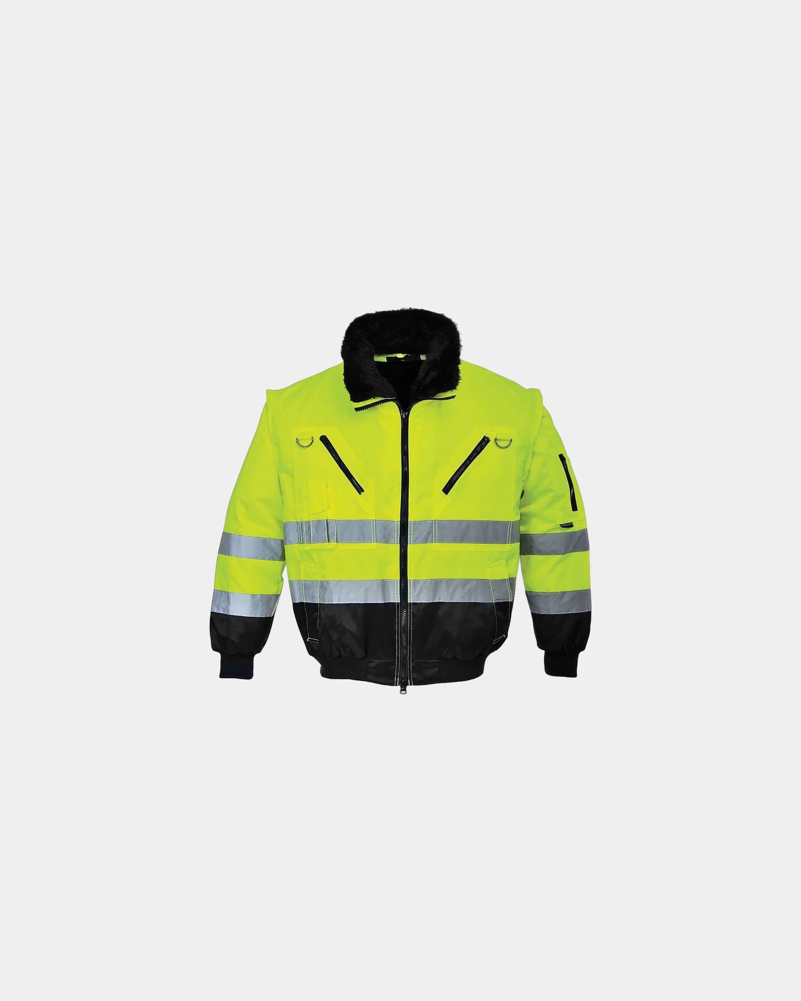 Blouson Pilot 3 in 1 Portwest zum Personalisieren - Gelb-Schwarz