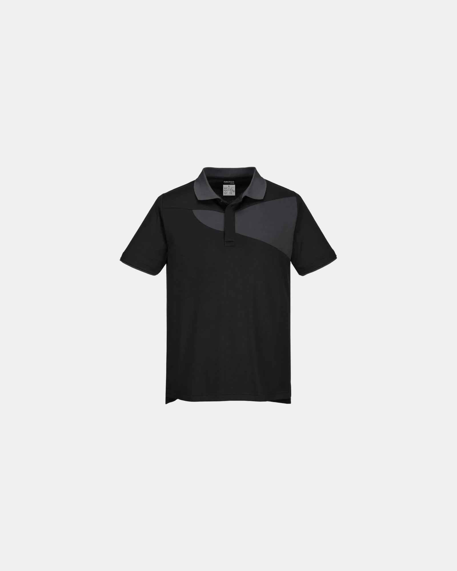 Poloshirt Polycotton Kingsmill 144 g/m² Portwest zum Personalisieren - Grau