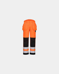 Pantalon Holster hochsichtbar PW2 zum Personalisieren - Orange
