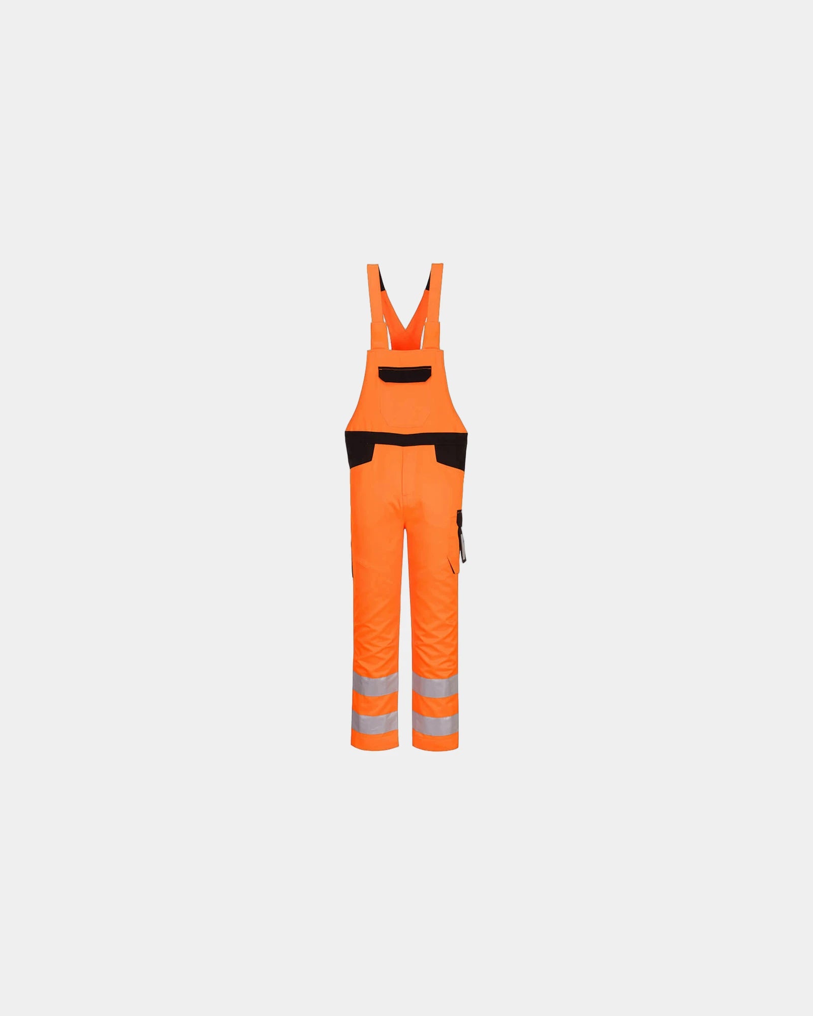 Cotte Bretelles hochsichtbar Portwest PW2 zum Personalisieren - Orange