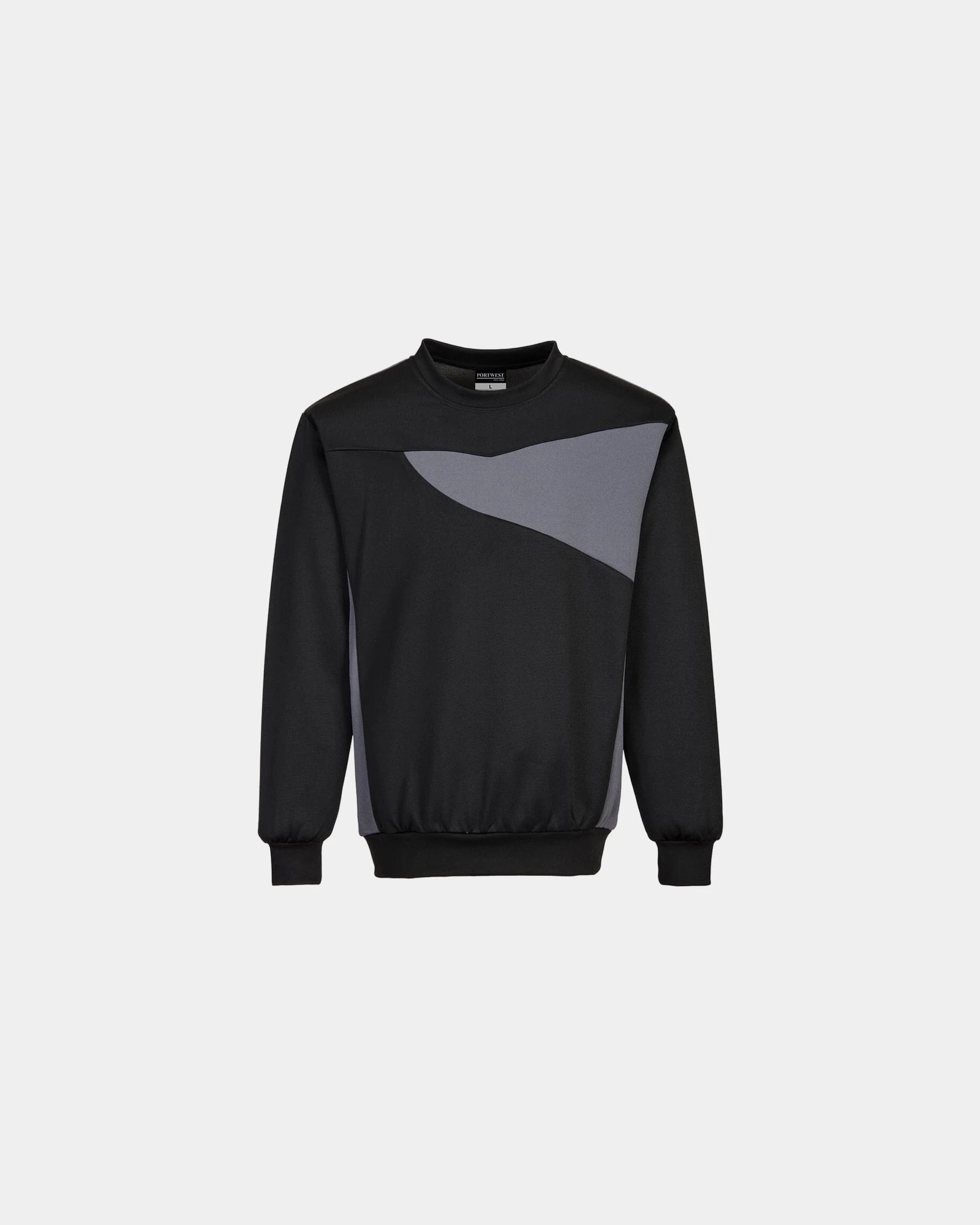 Sweatshirt Polyester Baumwolle PW2 S1 zum Personalisieren - Grau