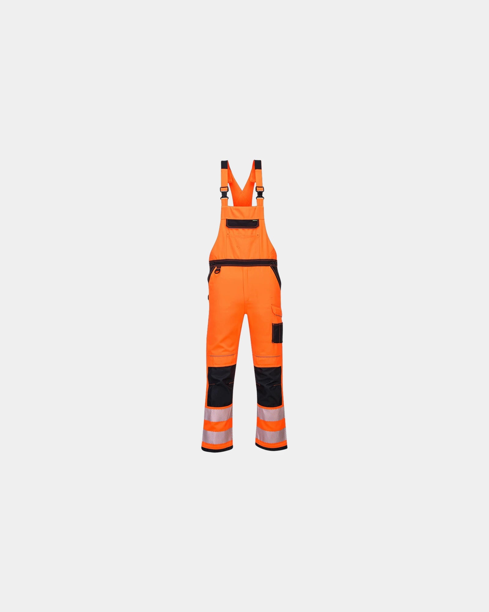 Cotte bretelles PW3 hochsichtbar zum Personalisieren - Orange