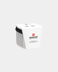 Reiseadapter Skross MUV Micro zum Personalisieren - Weiß