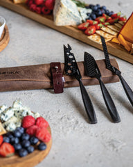 Käsemesser-Set Edelstahl Boska Monaco+ zum Personalisieren - 8