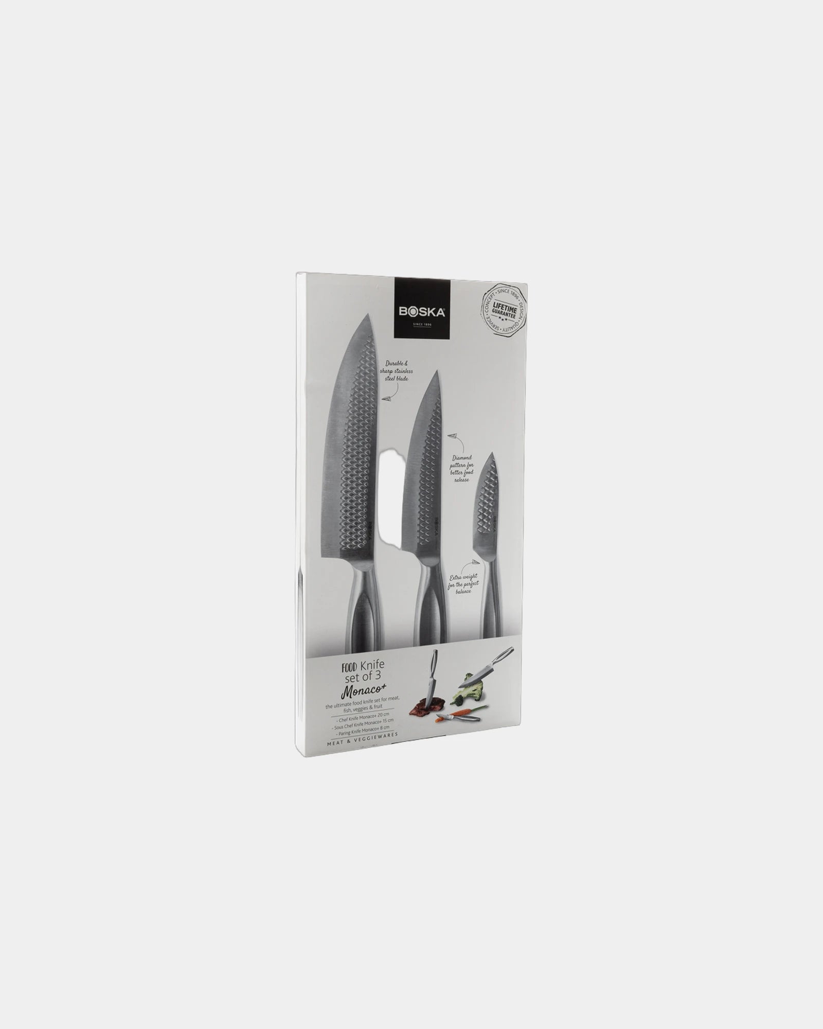 Küchenmesser Set Edelstahl Boska Monaco+ zum Personalisieren - 2