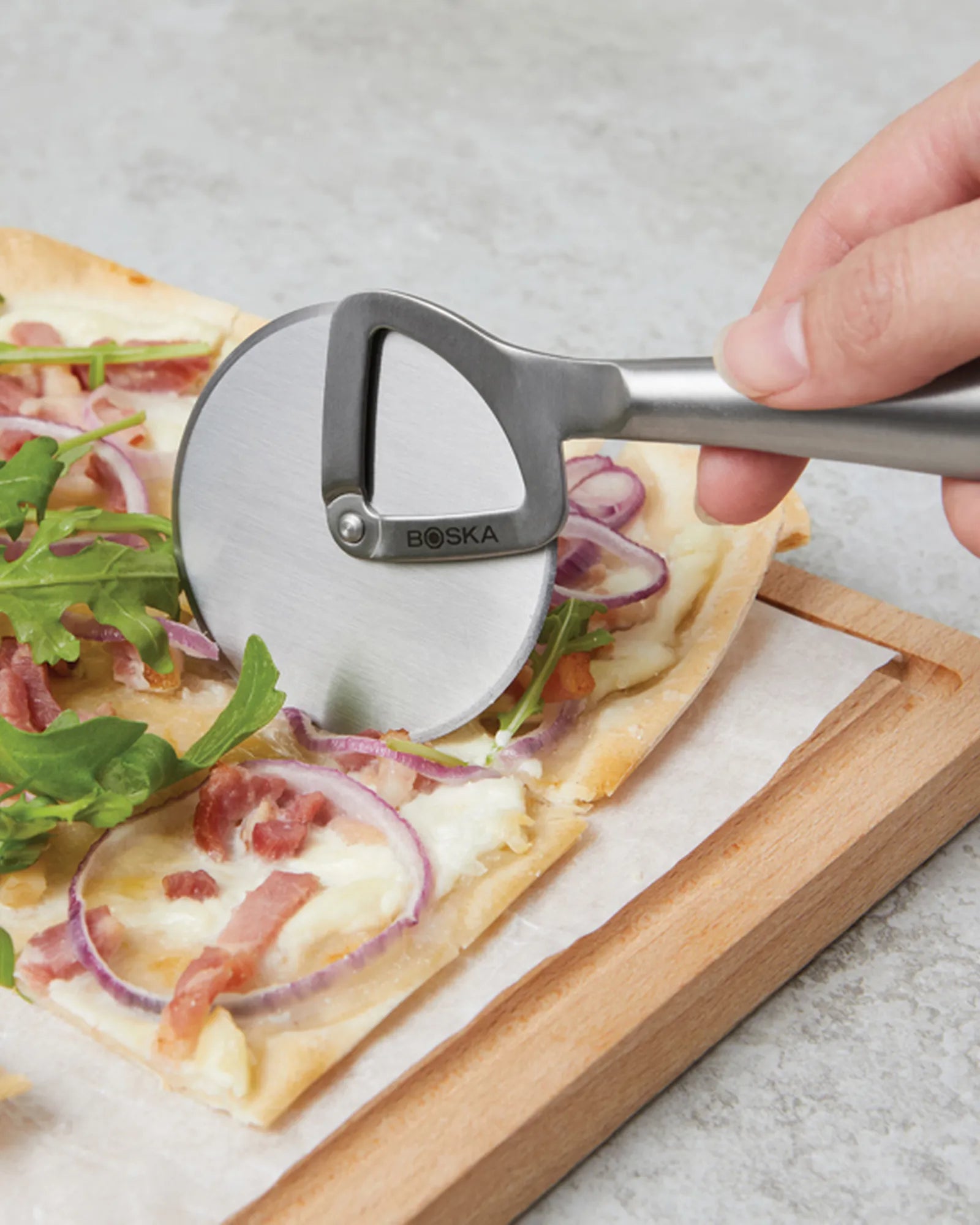 Pizzaschneider Edelstahl Boska Copenhagen zum Personalisieren - 6