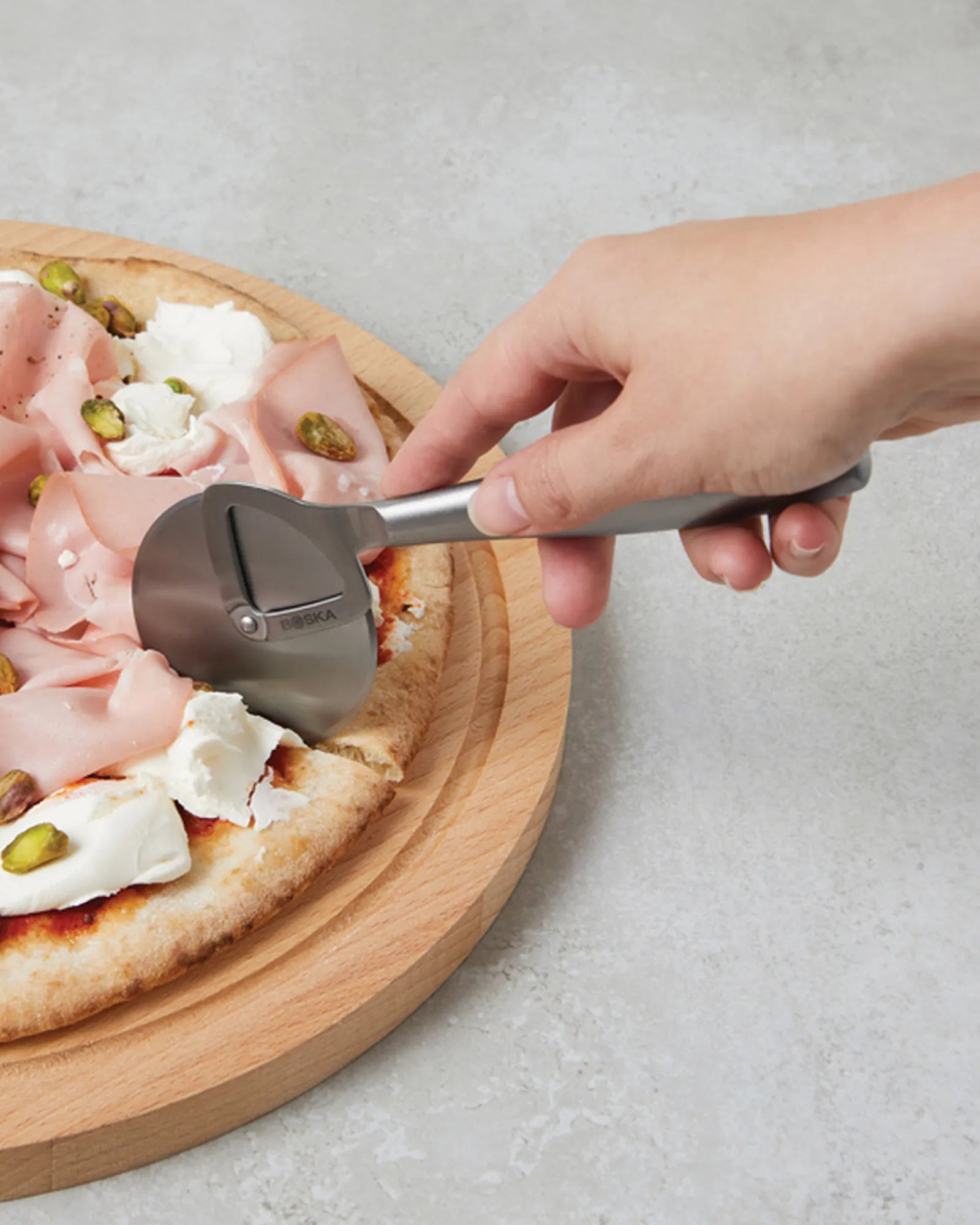 Pizzaschneider Edelstahl Boska Copenhagen zum Personalisieren - 7
