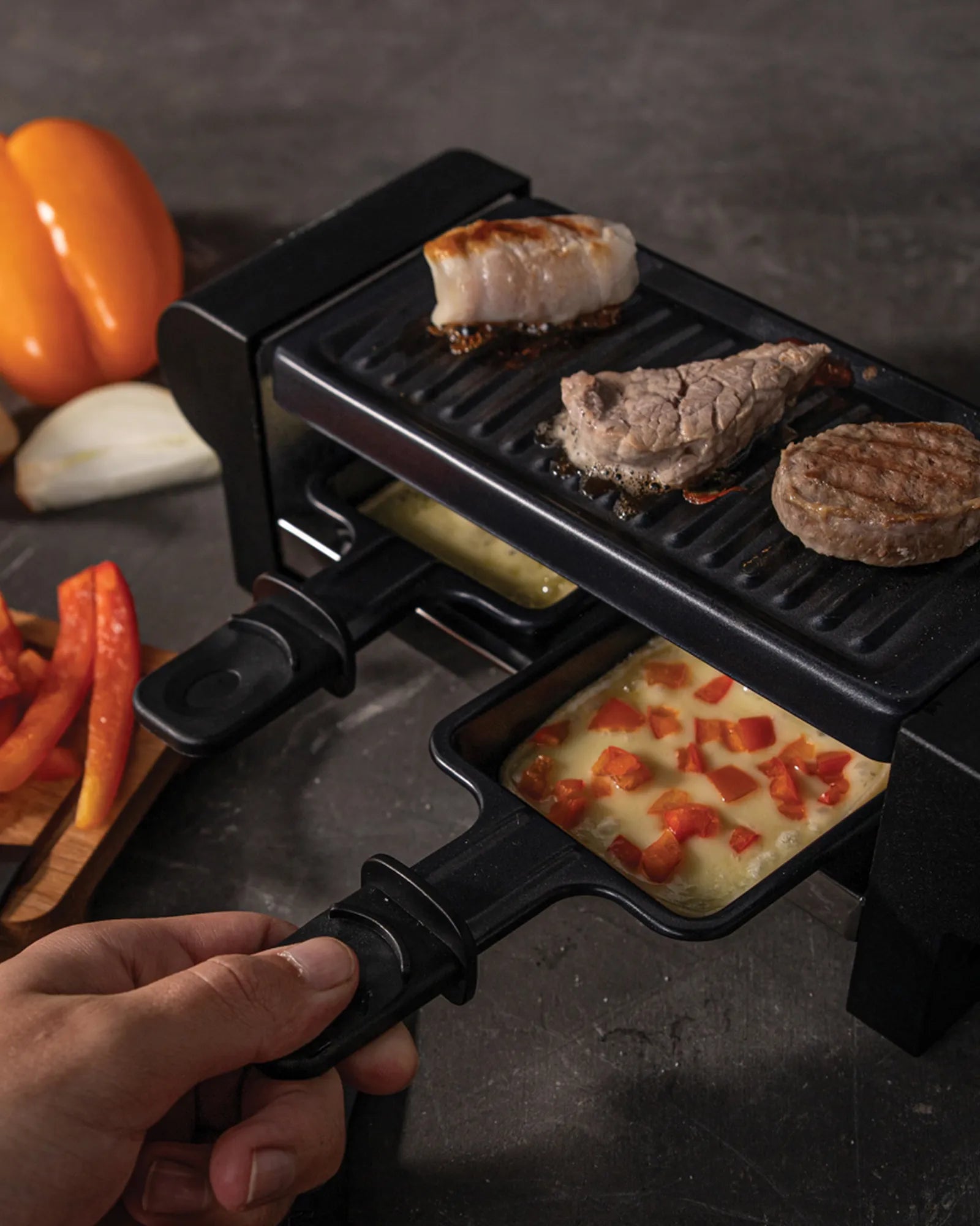 Raclettegerät Boska Mini 220V zum Personalisieren - 9