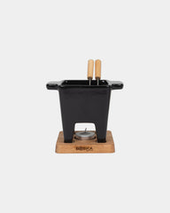 Fondue-Set Keramik Boska Tapas Nero zum Personalisieren - Schwarz