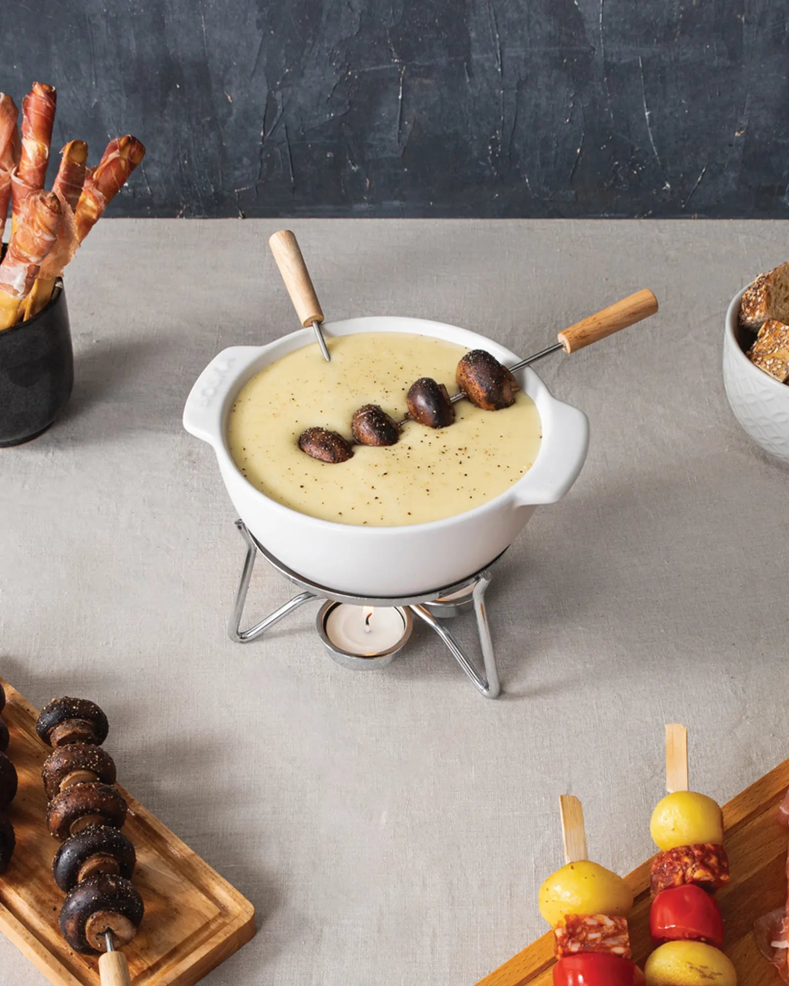Fondue-Set 750ml Boska Party zum Personalisieren - 6
