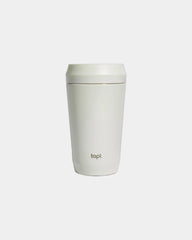 Mug 354 ml Edelstahl recycelt Topl zum Personalisieren - Weiß