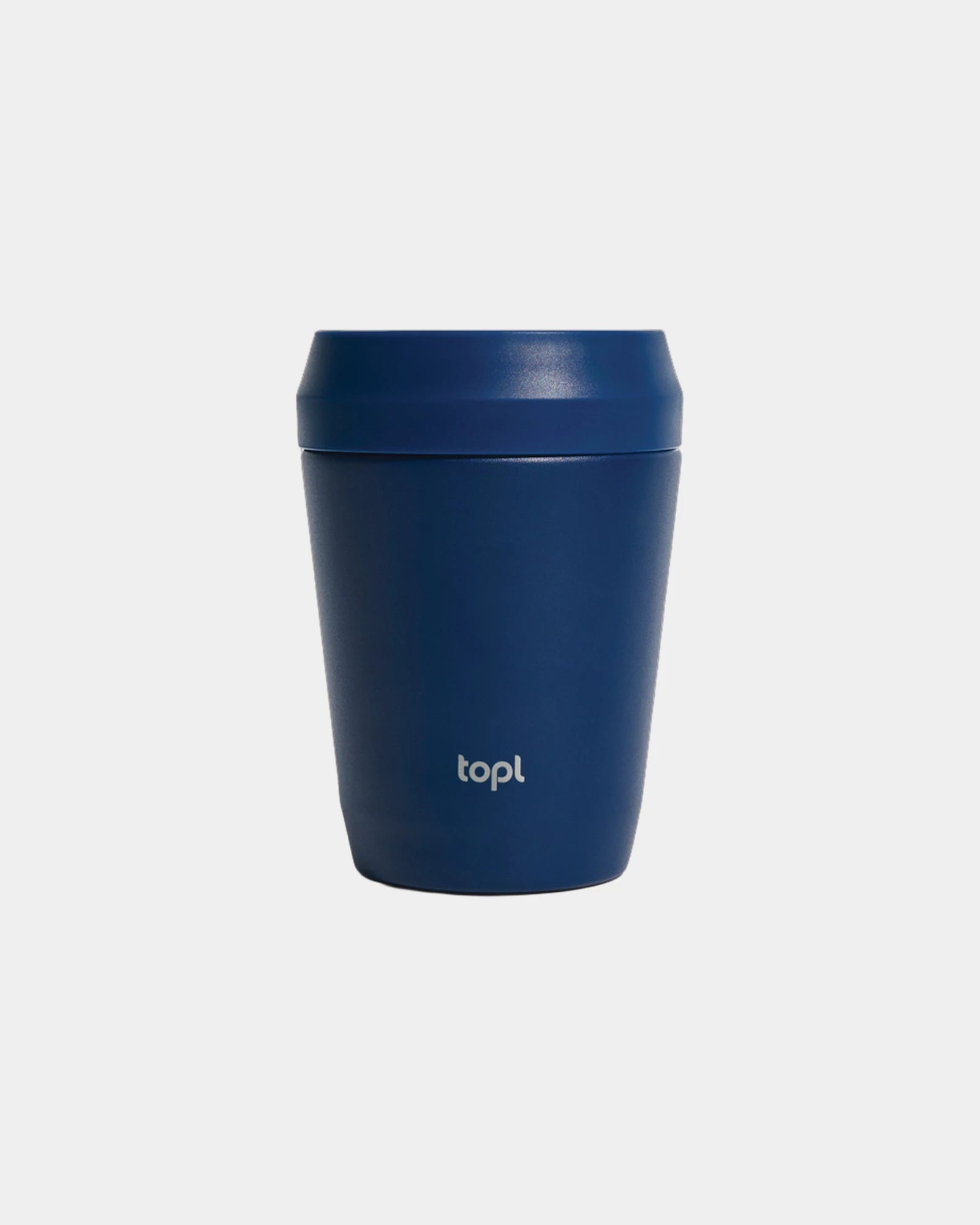 Mug 235 ml Edelstahl recycelt Topl zum Personalisieren - Marineblau