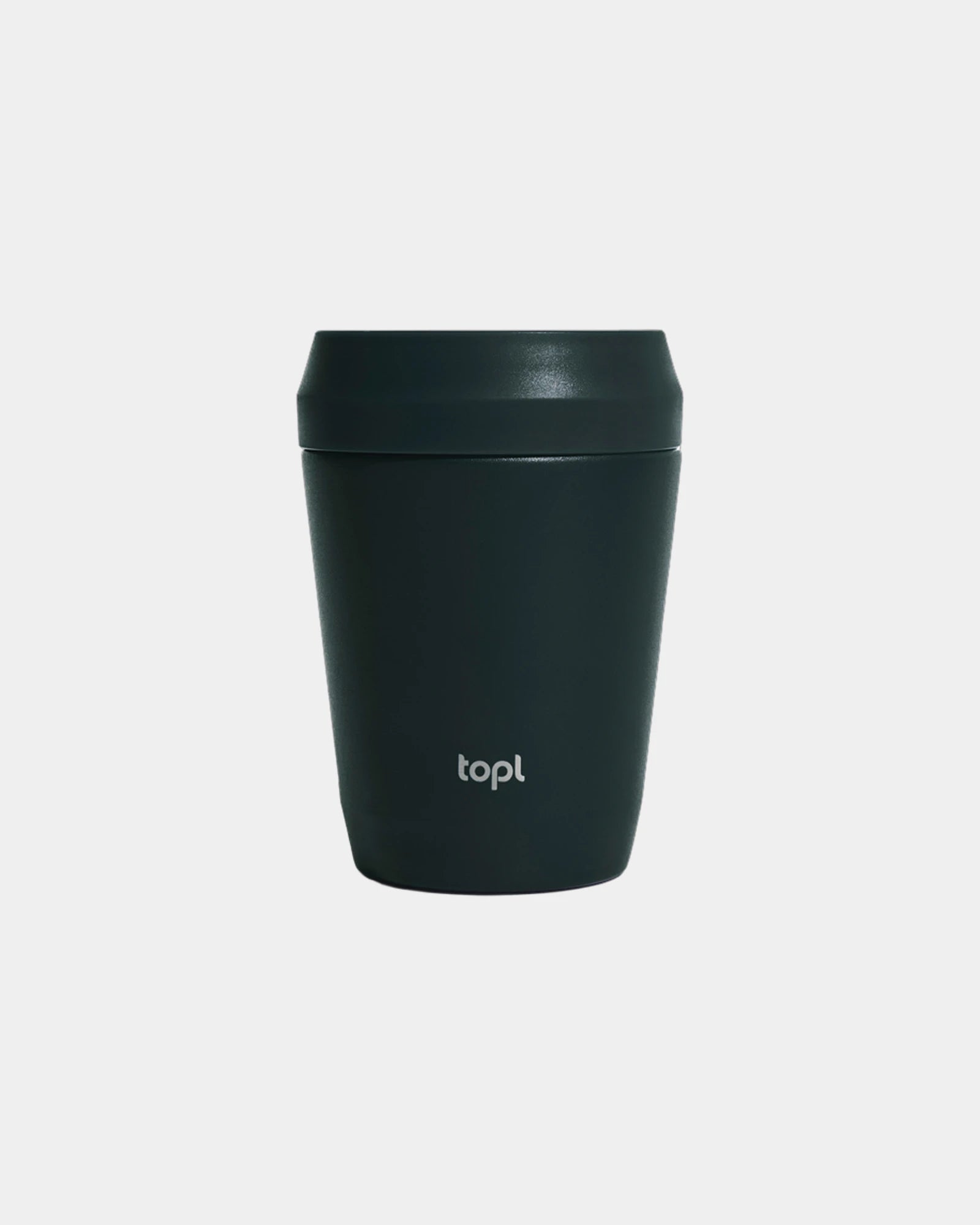 Mug 235 ml Edelstahl recycelt Topl zum Personalisieren - Grau