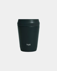 Mug 235 ml Edelstahl recycelt Topl zum Personalisieren - Grau