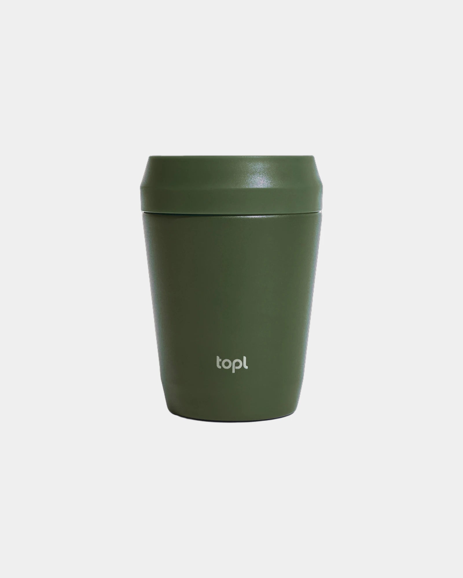 Mug 235 ml Edelstahl recycelt Topl zum Personalisieren - Grün