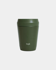Mug 235 ml Edelstahl recycelt Topl zum Personalisieren - Grün