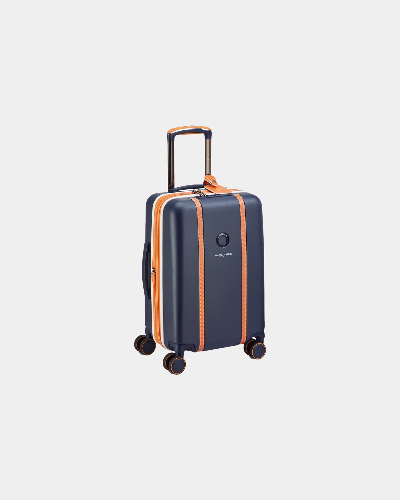 Koffer Kabine Polycarbonat 55 cm zum Personalisieren - Blau