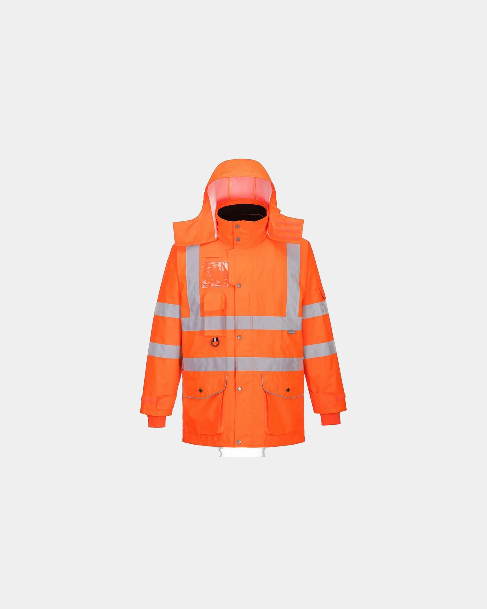 Parka Traffic HV 4-en-1 Portwest zum Personalisieren - Orange