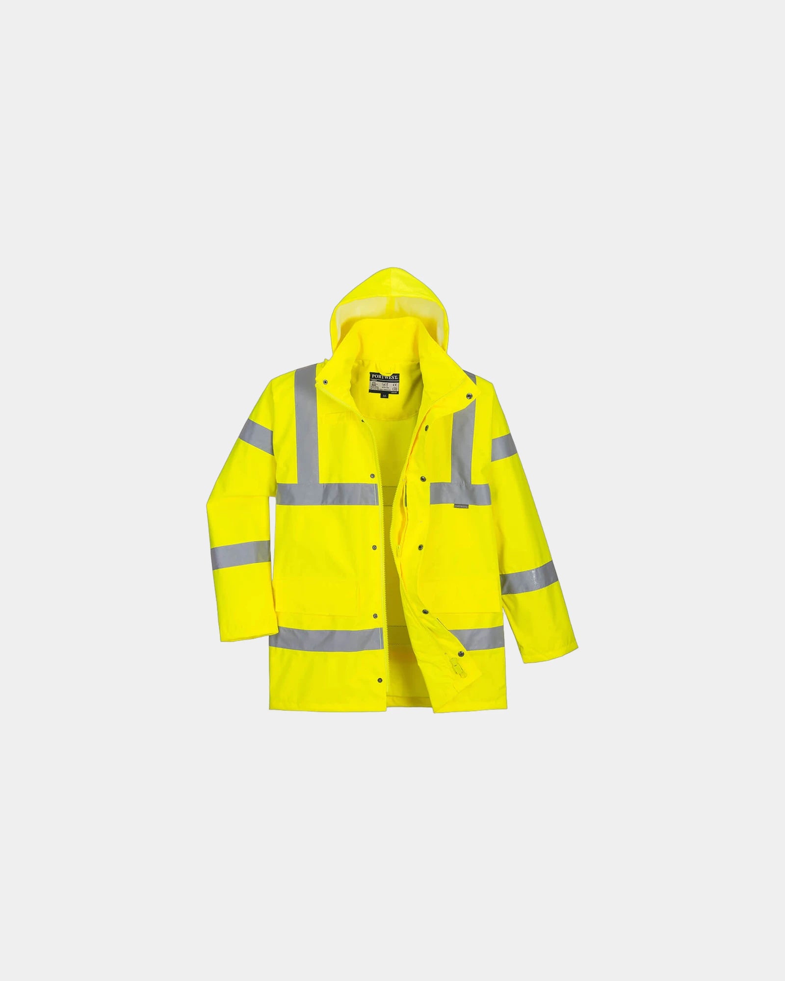 Parka Hi Vis respirant Portwest zum Personalisieren - Gelb