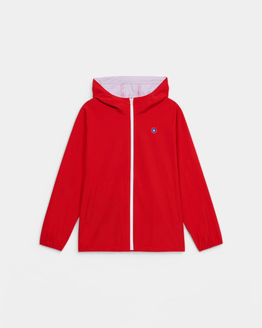 Kurze wasserdichte Jacke Flotte Passy zum Personalisieren - Rot