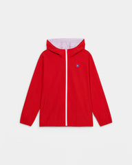 Kurze wasserdichte Jacke Flotte Passy zum Personalisieren - Rot