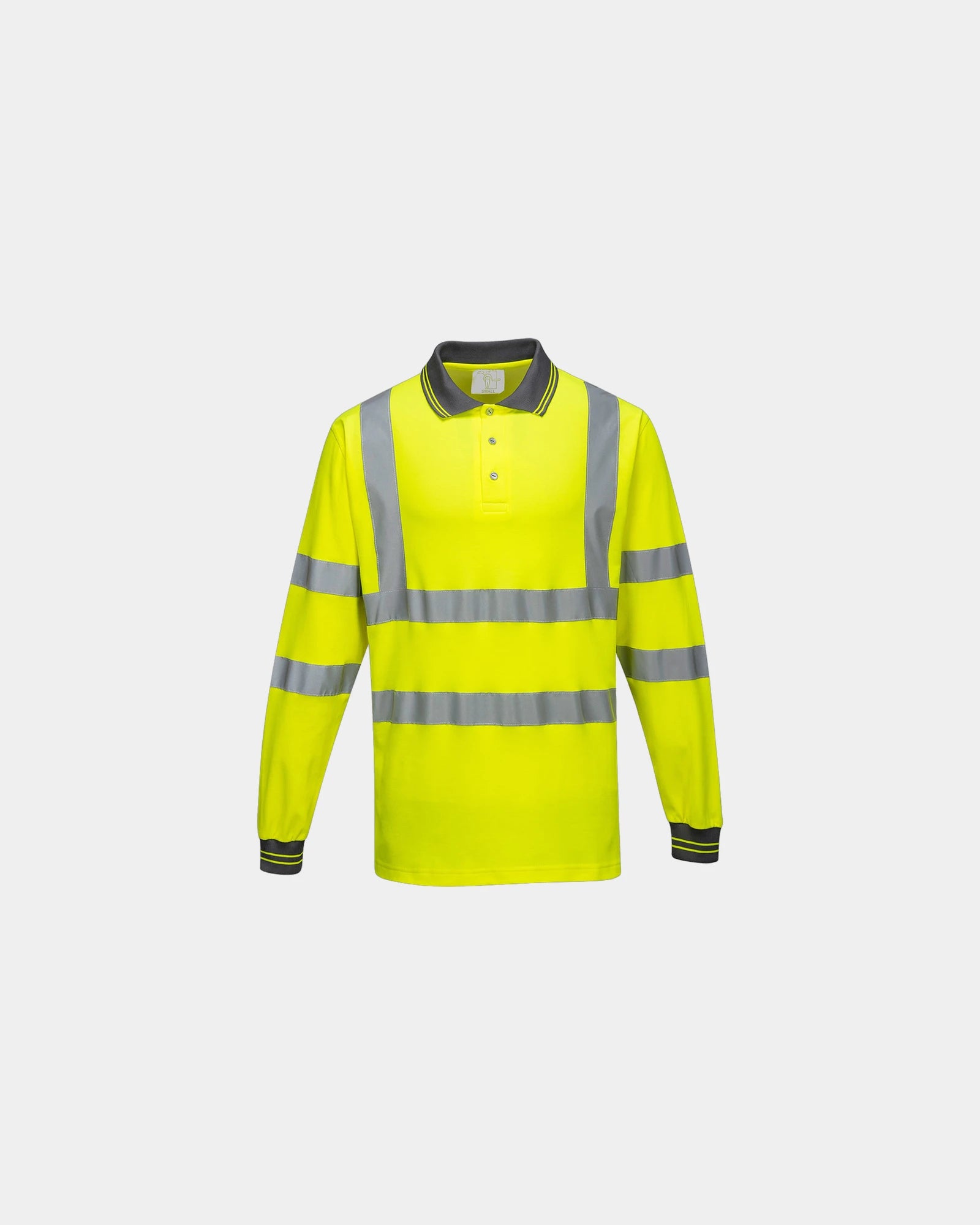 Poloshirt Baumwolle Portwest zum Personalisieren - Gelb