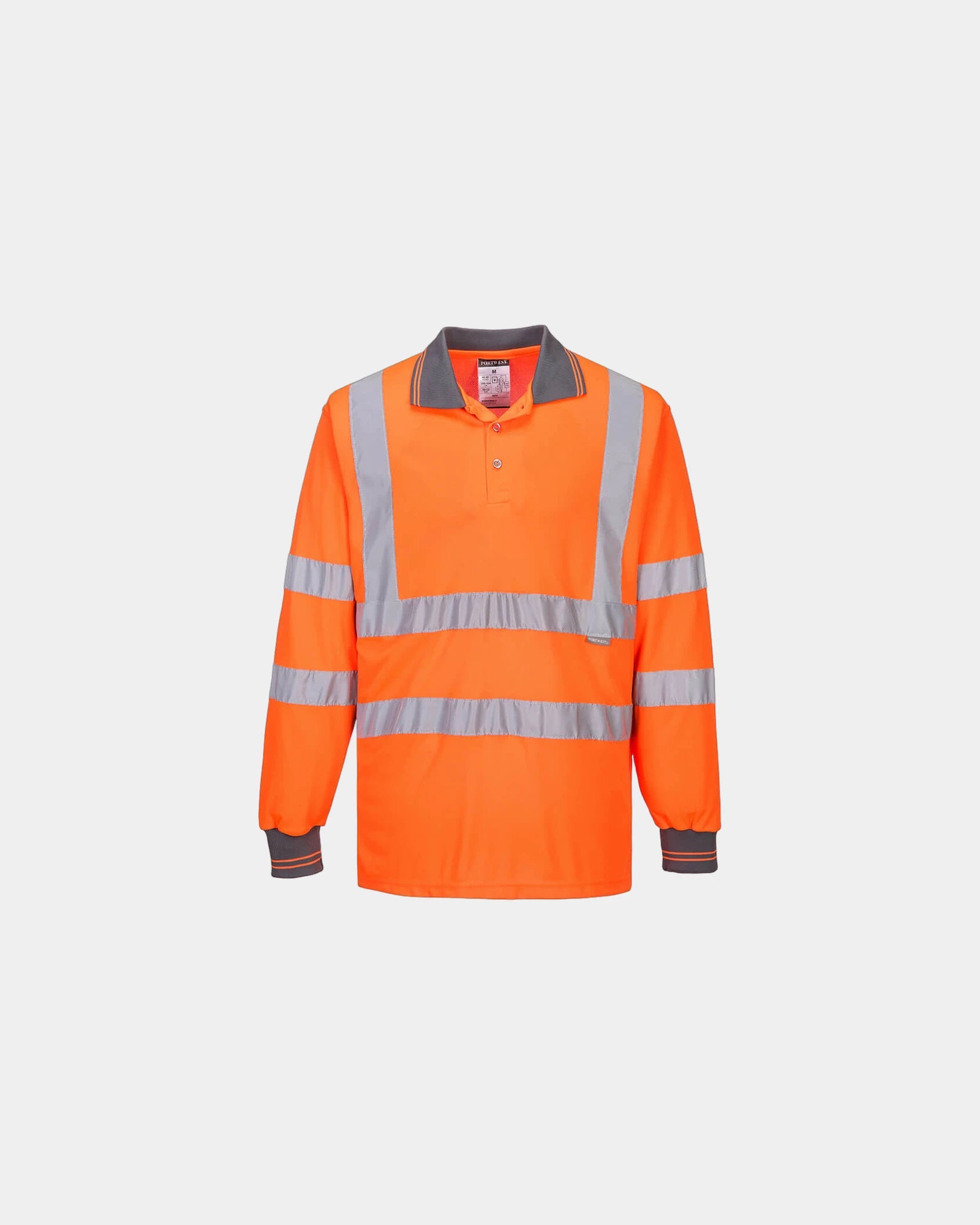 Poloshirt 100% Polyester Portwest zum Personalisieren - Orange