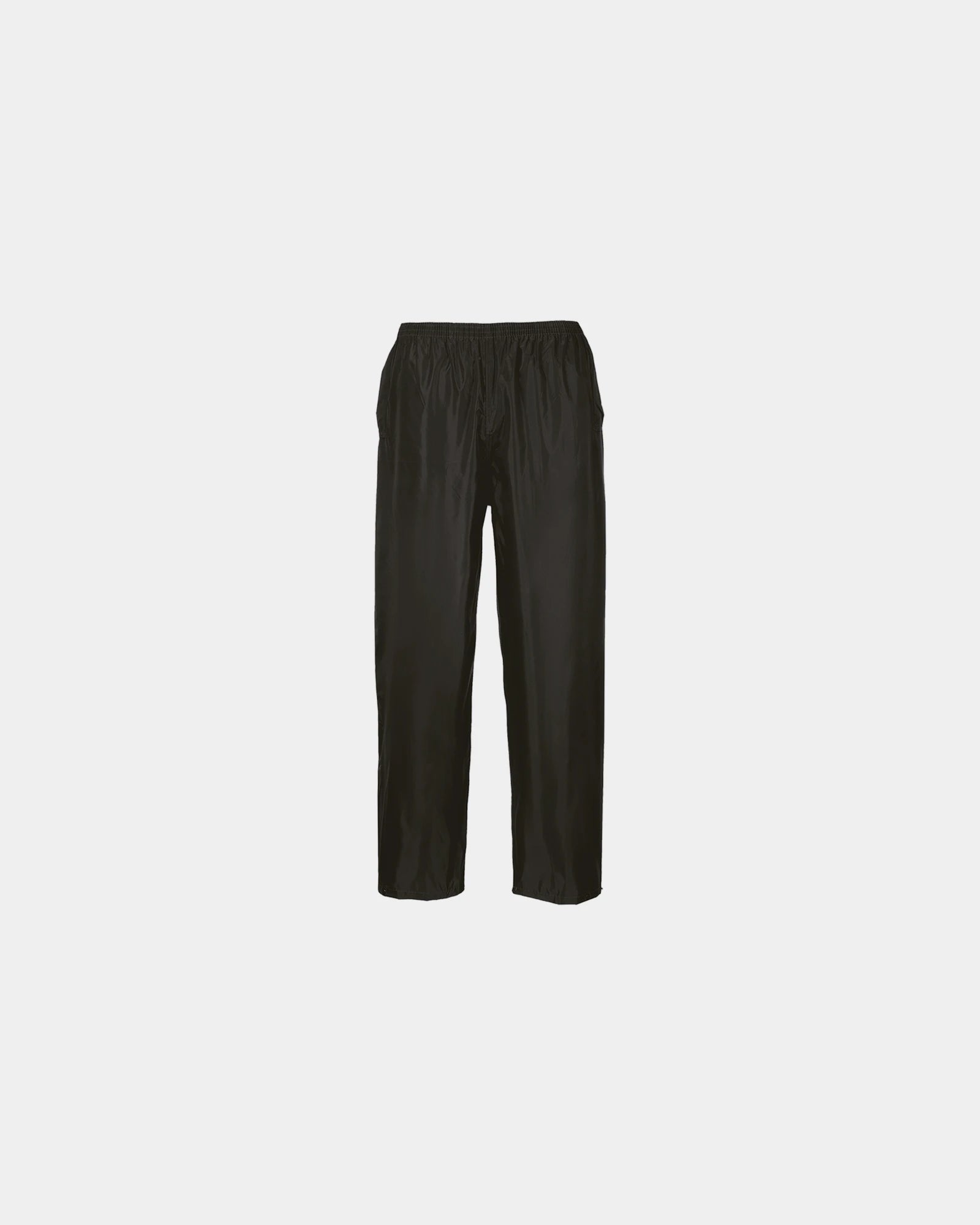 Regenhose Classic zum Personalisieren - Schwarz-Himmelblau