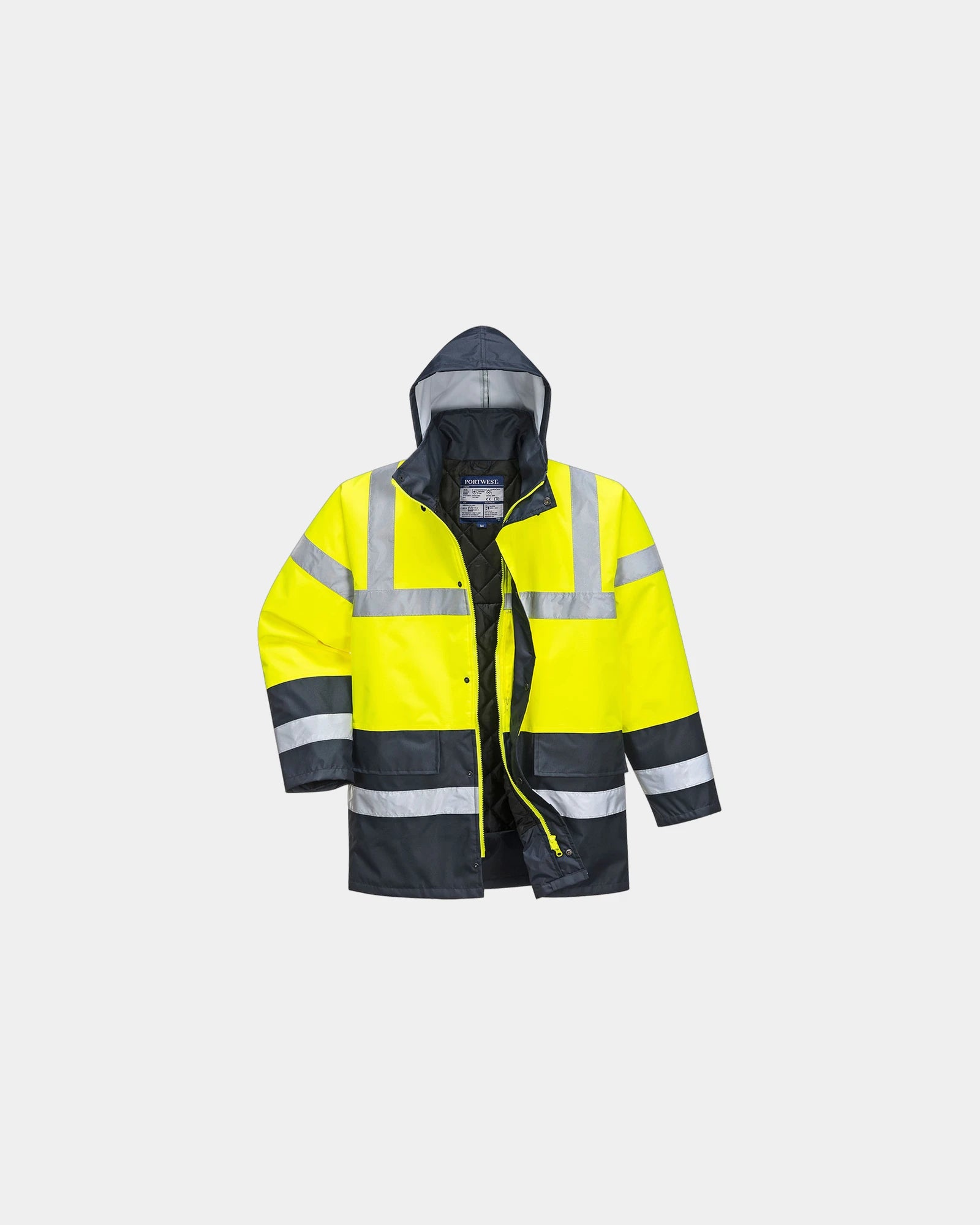 Parka Bicolore Traffic zum Personalisieren - Gelb