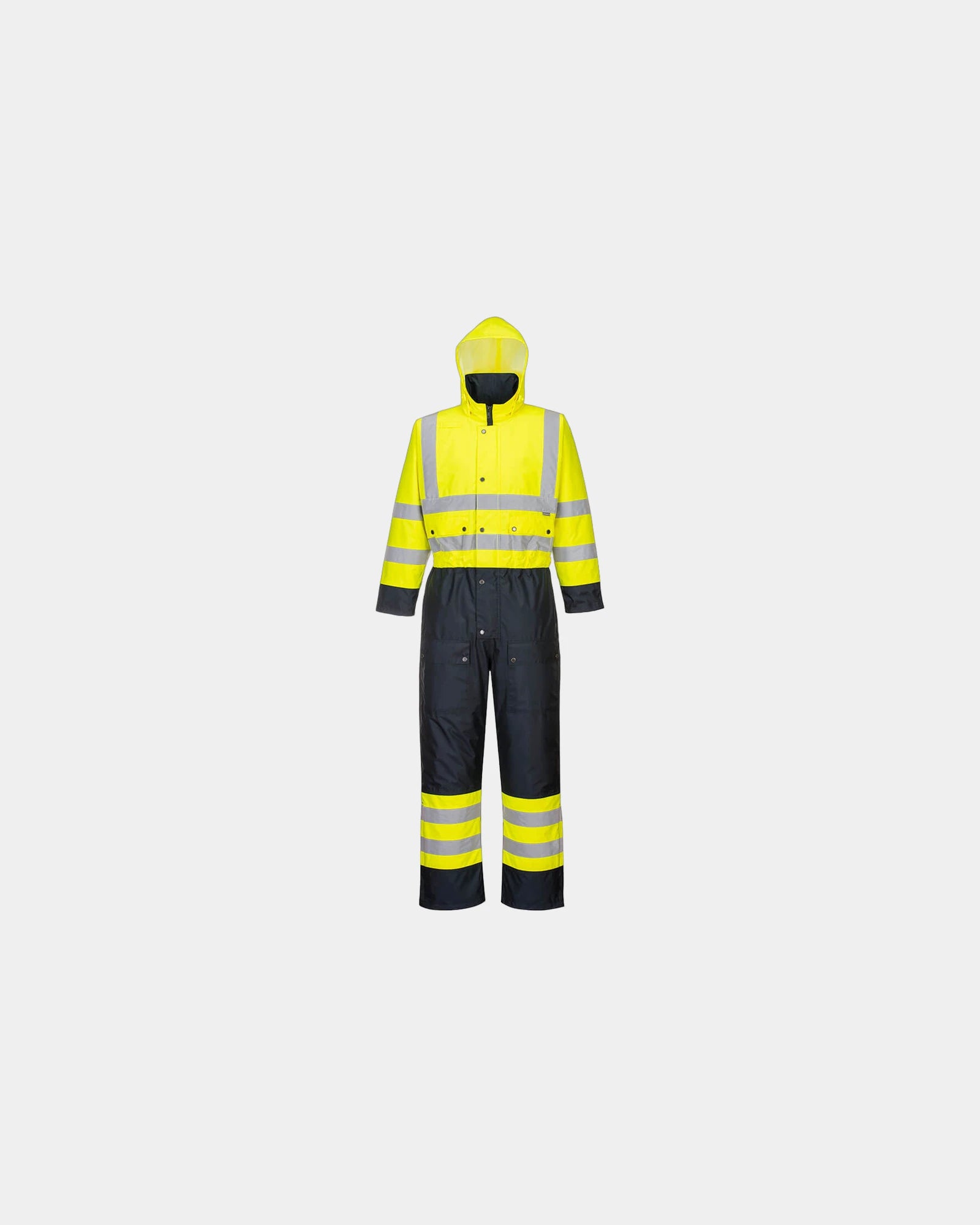 Kombination Polyester Portwest Contrast zum Personalisieren - Gelb-Marineblau