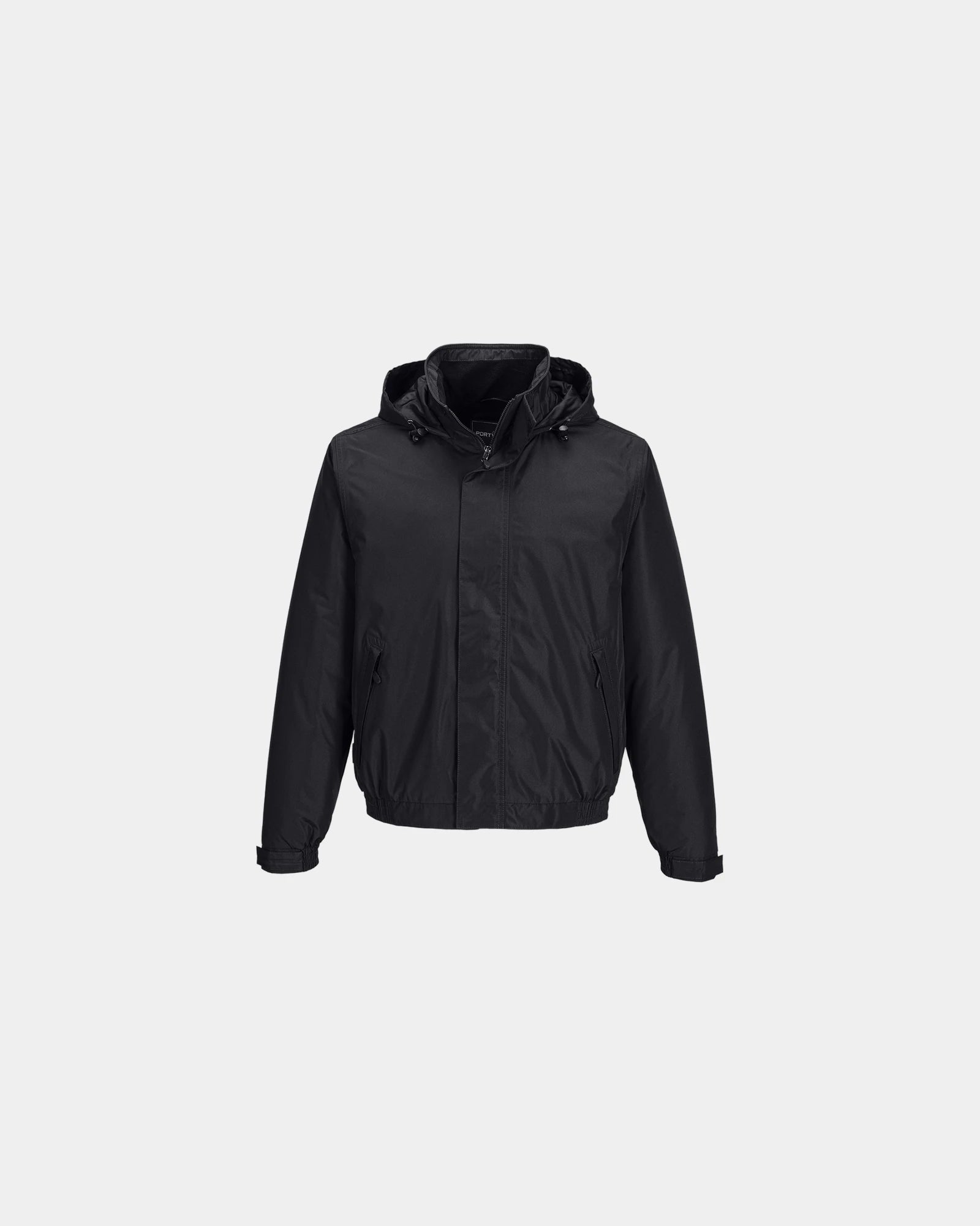 Blouson atmungsaktiv Calais zum Personalisieren - Schwarz-Himmelblau
