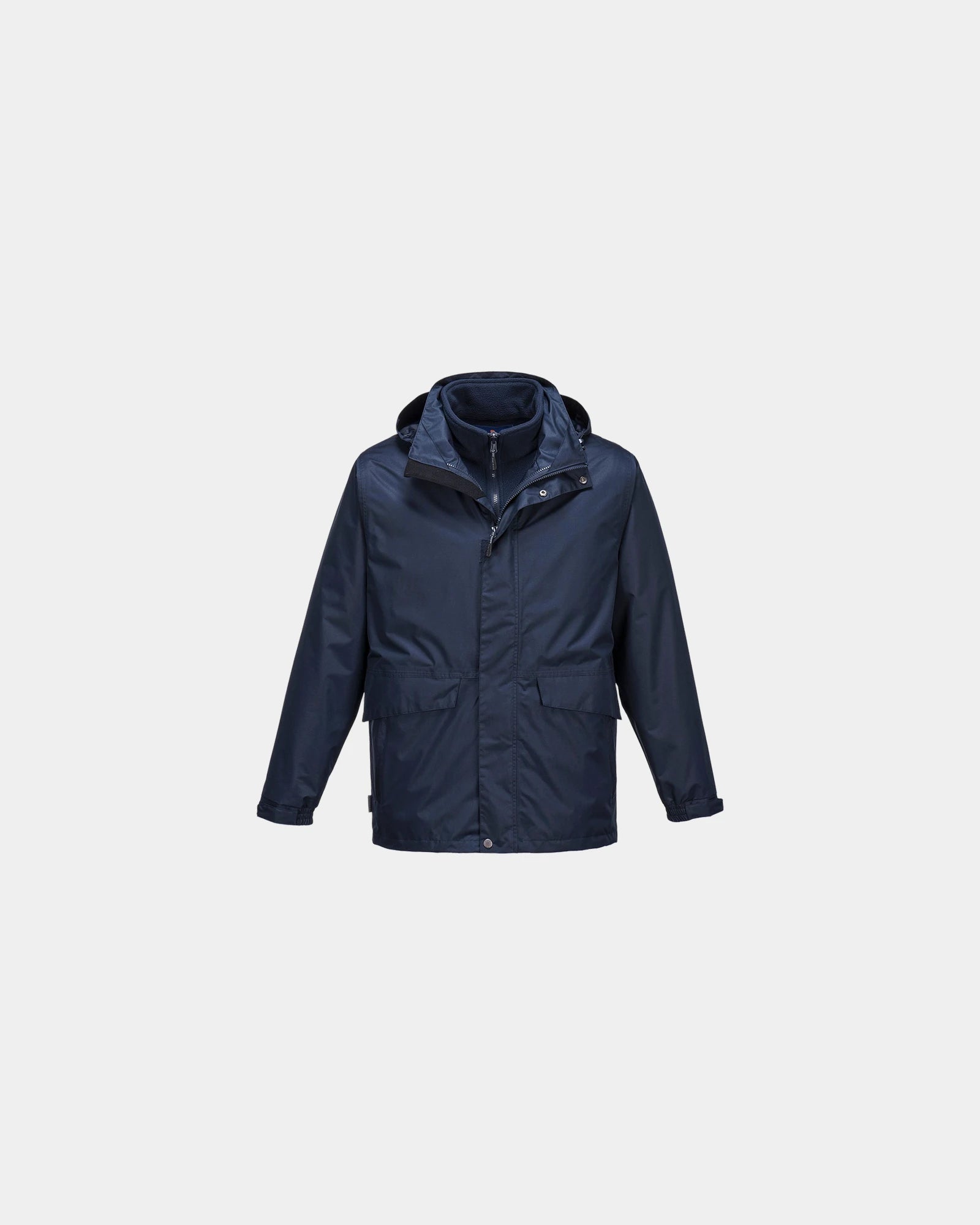 Parka 3-in-1 atmungsaktiv Portwest Argo zum Personalisieren - Marineblau