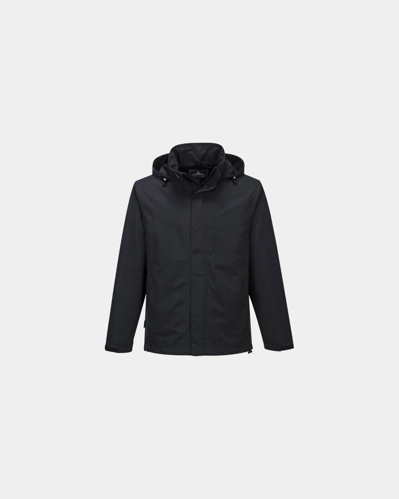 Veste Corporate Shell Herren zum Personalisieren - Schwarz-Himmelblau